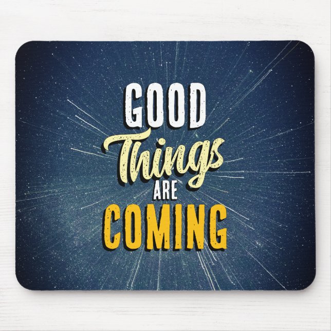 Good Things are Coming Musmatta (Framsidan)