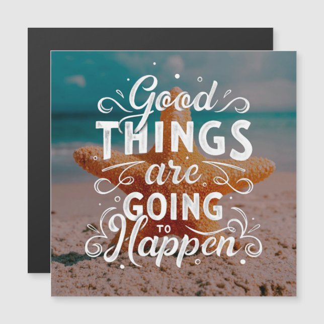 Good Things Are Going To Happen (Fram/baksida)