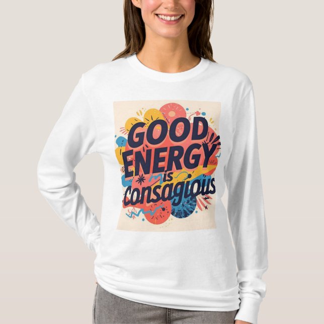 good vibe t shirt (Framsida)