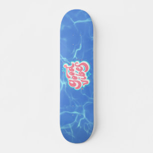 Good Vibes Beach/bassäng Mini Skateboard Bräda 18,5 Cm