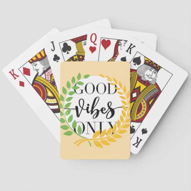 good vibes  casinokort (Baksidan)