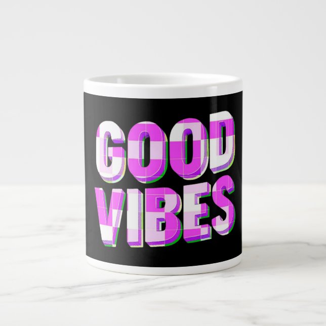 Good Vibes Coffee Mugg Jumbo Mugg (Framsidan)