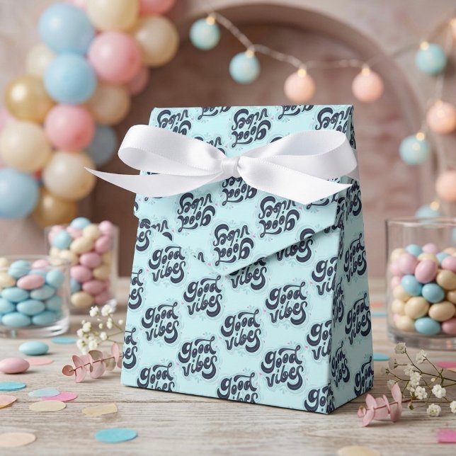 Good Vibes Favor Boxes Presentaskar (Skapare uppladdad)