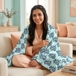 Good Vibes Fleece Blanket