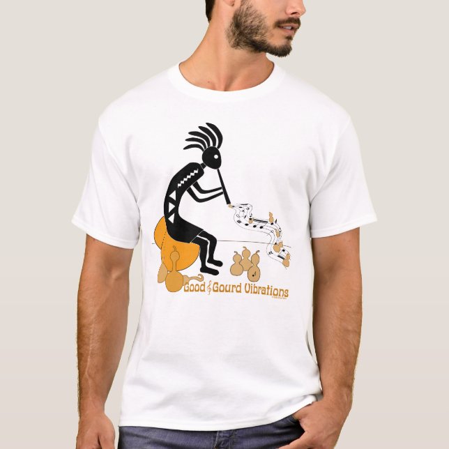 Good Vibes Gourd Sounds T Shirt (Framsida)