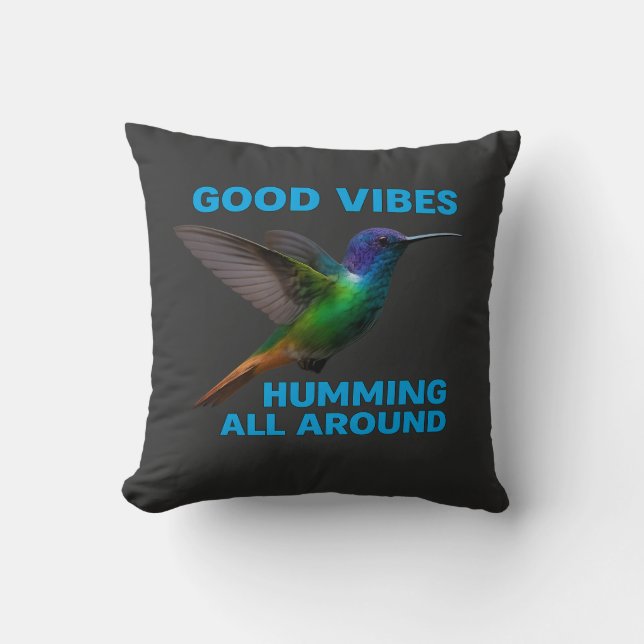 Good Vibes - Humming All Around Edition Kudde (Framsida)