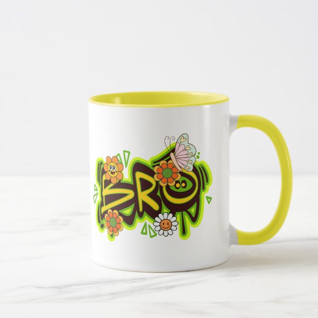 Good Vibes Illustration Typography Mugg (Höger)