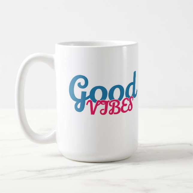 Good vibes  kaffemugg (Vänster)