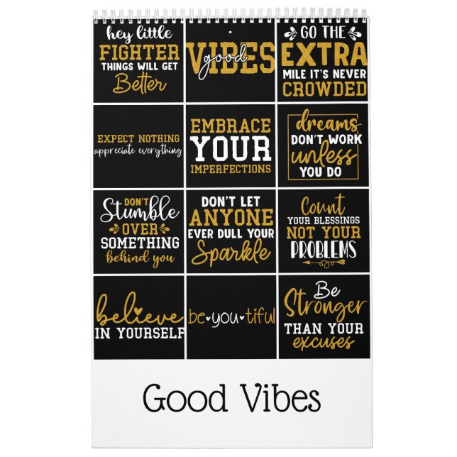 Good Vibes Kalender (Omslag)