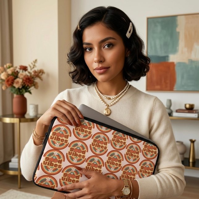 Good Vibes Laptop Fodral (Skapare uppladdad)