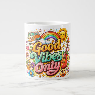 Good vibes mug jumbo mugg