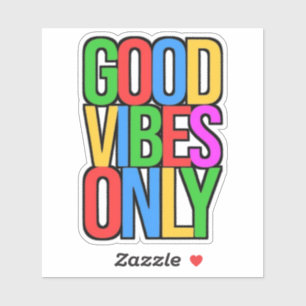 Good Vibes Only-45365 Klistermärken