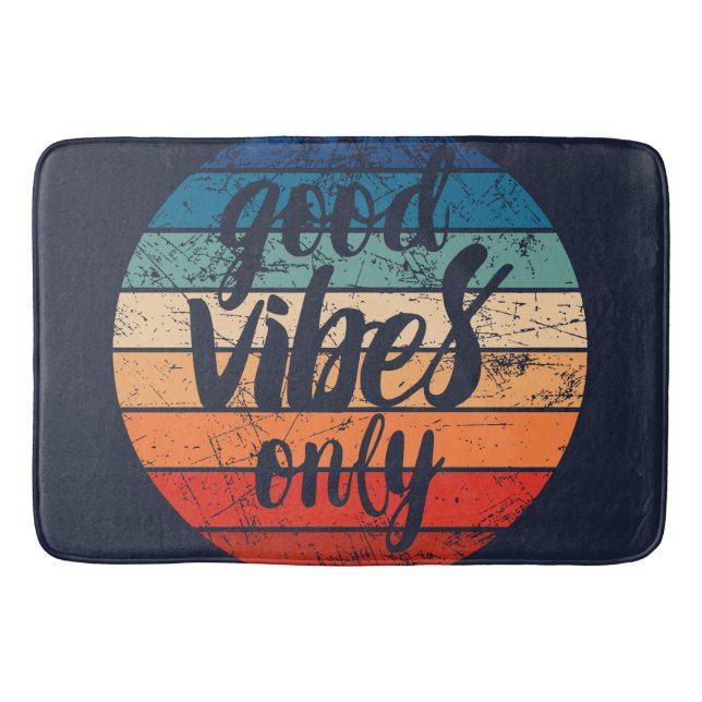 Good Vibes Only Badrumsmatta (Framsidan)