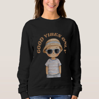 Good Vibes Only – Cute Positive Illustration T Shirt