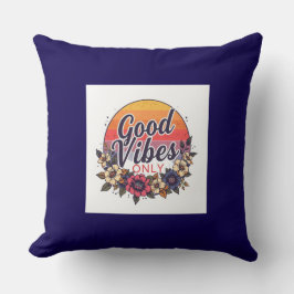 Good Vibes Only Dekorativ kudde - Motiverad offert