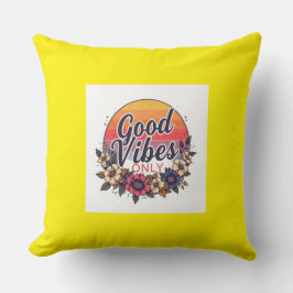 Good Vibes Only Dekorativ kudde - Motiverad offert
