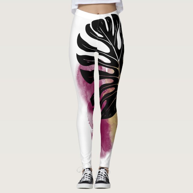 good vibes only leggings (Framsida)