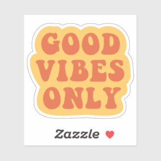 Good Vibes Only Sticker Klistermärken