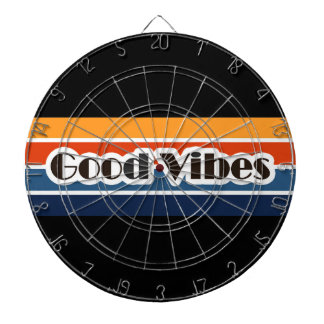 Good Vibes Retro Style Darttavla