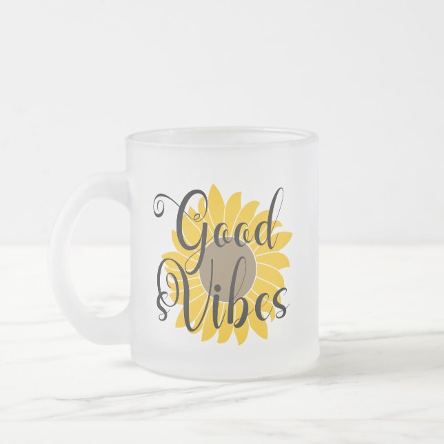 Good Vibes Solrokaffe Mugg (Vänster)