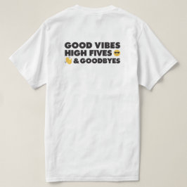 Good Vibes Studenten-meddelande T Shirt