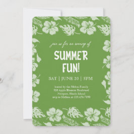 Good Vibes & Sunshine Summer Party Inbjudningar