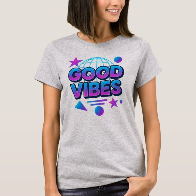 Good vibes t shirt (Framsida)