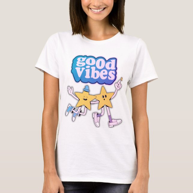 GOOD VIBES T SHIRT (Framsida)