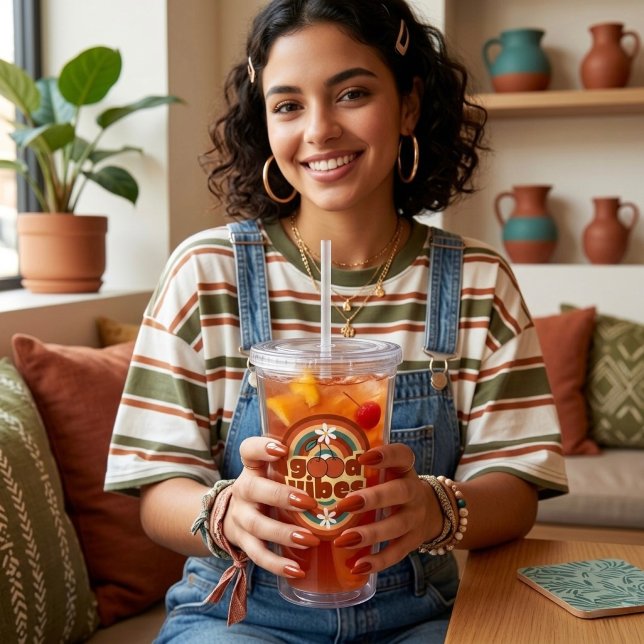 Good Vibes Take Away Mugg (Skapare uppladdad)