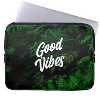 Good Vibes Tropical Löv Design Laptop Fodral