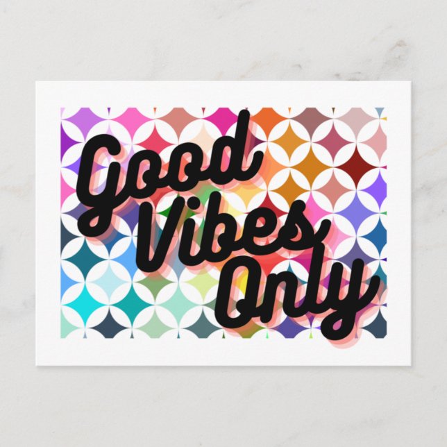 Good Vibes Vykort (Framsida)