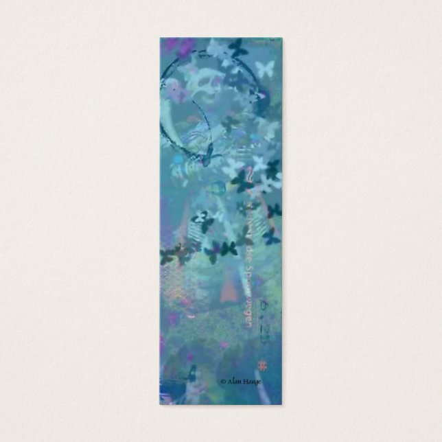 Goodbey Winter Bookmark Litet Visitkort (Framsidan)