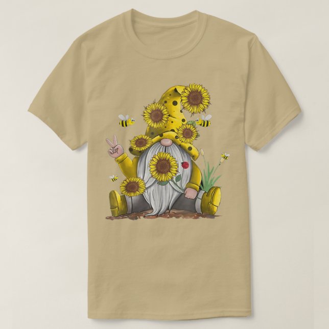 Goodbye 2022 Hello 2023 Happy New Year Sunflower G T Shirt (Design framsida)
