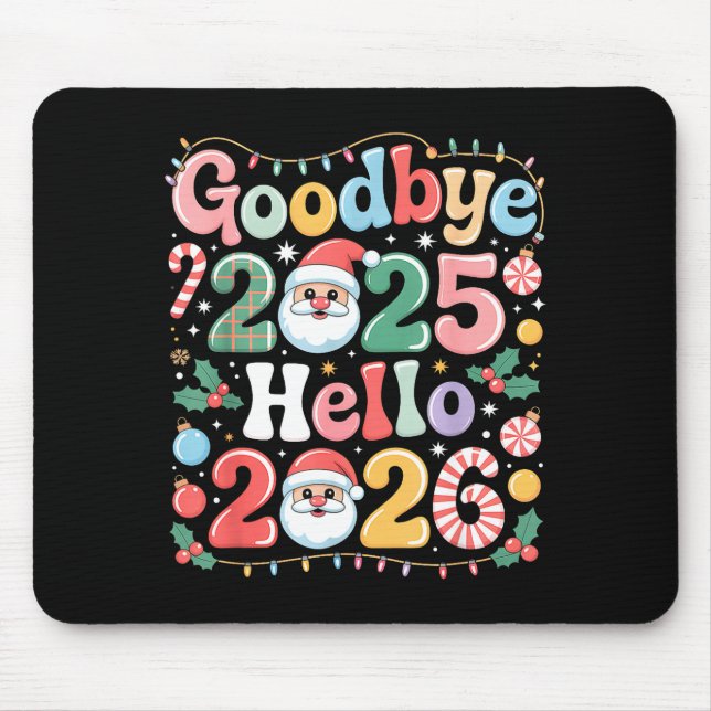 Goodbye 2025 Hello 2026 Christmas New Year Gift  Musmatta (Framsidan)