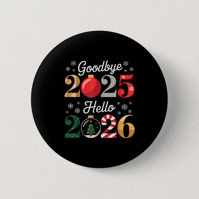 Goodbye 2025 Hello 2026 Happy New Year's Eve Chris Knapp (Framsida)