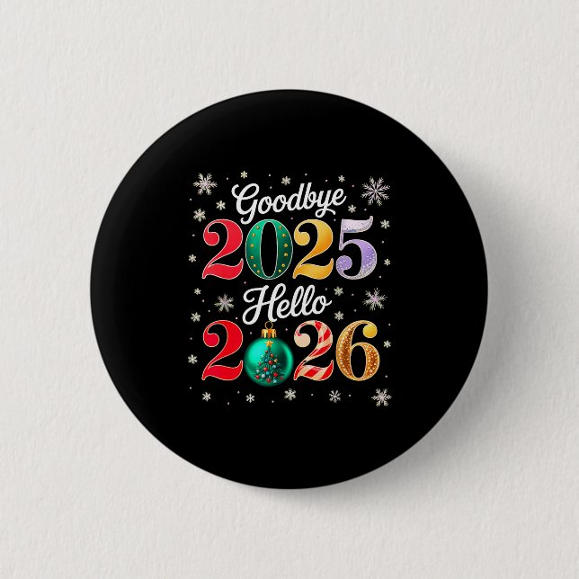 Goodbye 2025 Hello 2026 Happy New Year's Eve Chris Knapp (Framsida)