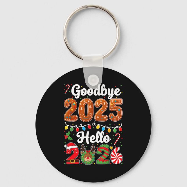 Goodbye 2025 Hello 2026 Happy New Year's Eve Chris Nyckelring (Framsida)