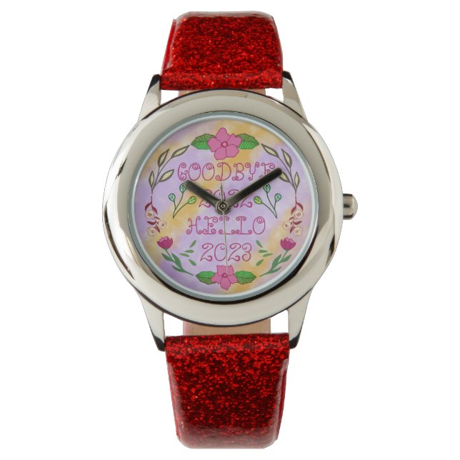 GOODBYE 20XX HEJ 20XX ARMBANDSUR (Framsida)