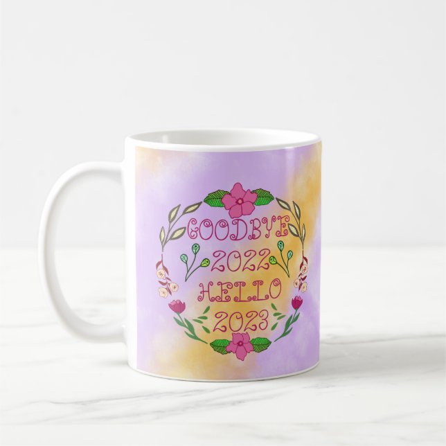GOODBYE 20XX HEJ 20XX KAFFEMUGG (Vänster)