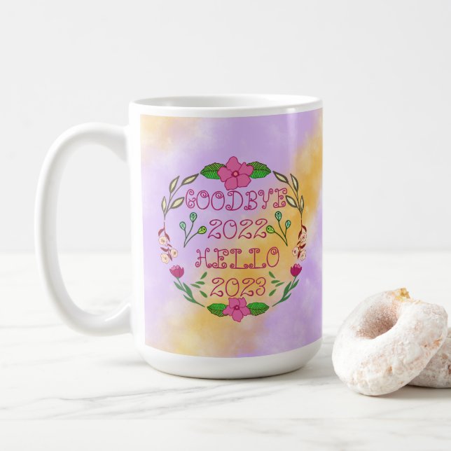 GOODBYE 20XX HEJ 20XX KAFFEMUGG (Med munk)