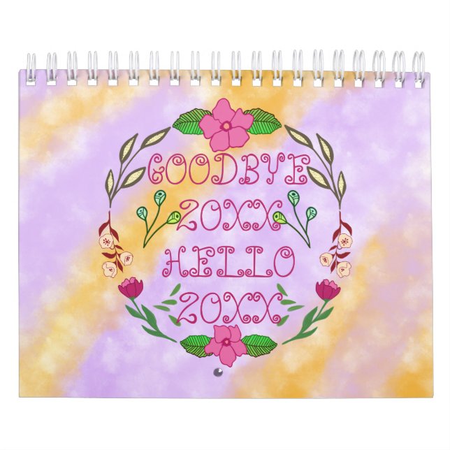 GOODBYE 20XX HEJ 20XX KALENDER (Omslag)