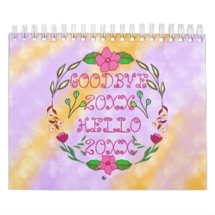 GOODBYE 20XX HEJ 20XX KALENDER