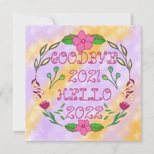 GOODBYE 20XX HEJ 20XX_ NYTT ÅRS KORT