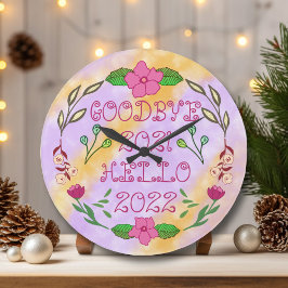 GOODBYE 20XX HEJ 20XX STOR KLOCKA