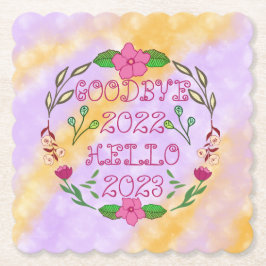 GOODBYE 20XX HEJ 20XX UNDERLÄGG PAPPER
