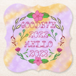 GOODBYE 20XX HEJ 20XX UNDERLÄGG PAPPER