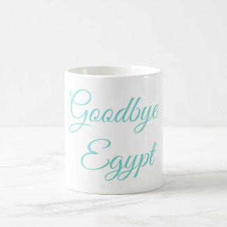 "Goodbye egypten" mugg