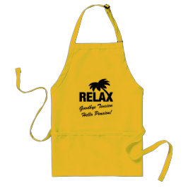 Goodbye förkläde för BBQ för pension för