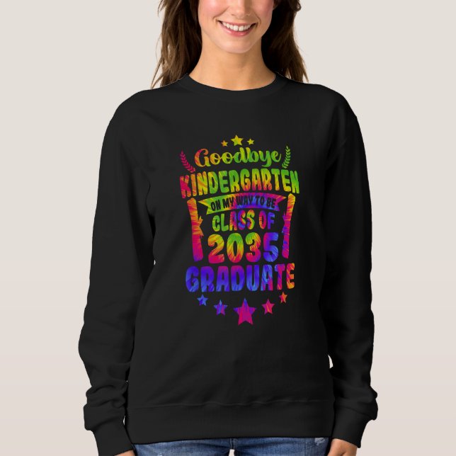 Goodbye Preschool Class Of 2036 Graduate Preschool T Shirt (Framsida)