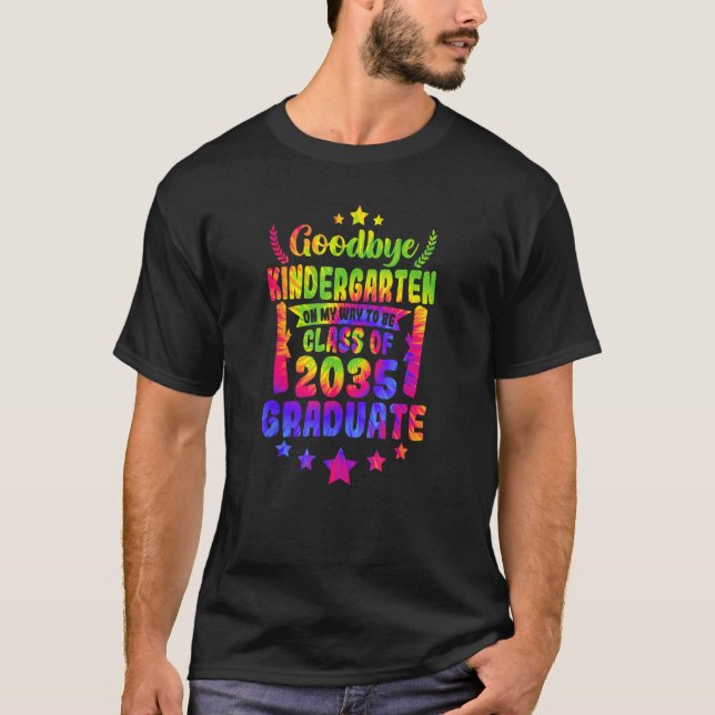 Goodbye Preschool Class Of 2036 Graduate Preschool T Shirt (Framsida)